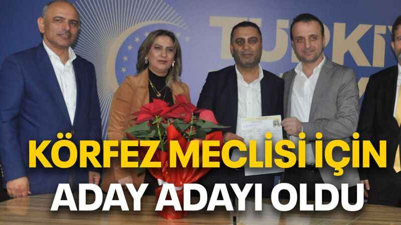 Körfez meclisi için aday adayı oldu
